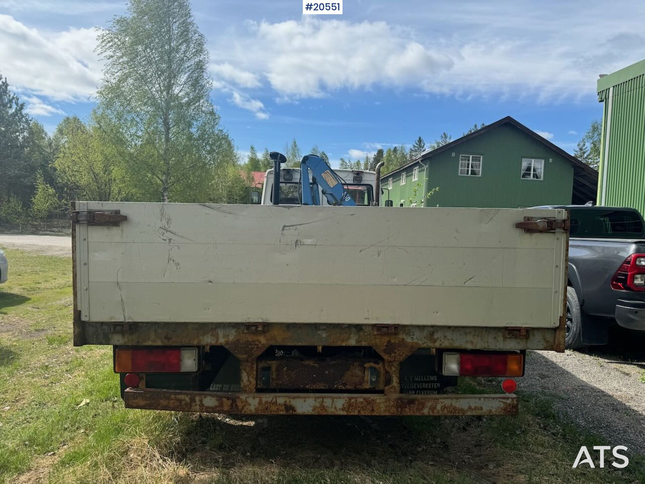Volvo FL4 - Camion plateau, Camion grue: photos 4 Volvo FL4 - Camion plateau, Camion grue: photos 4