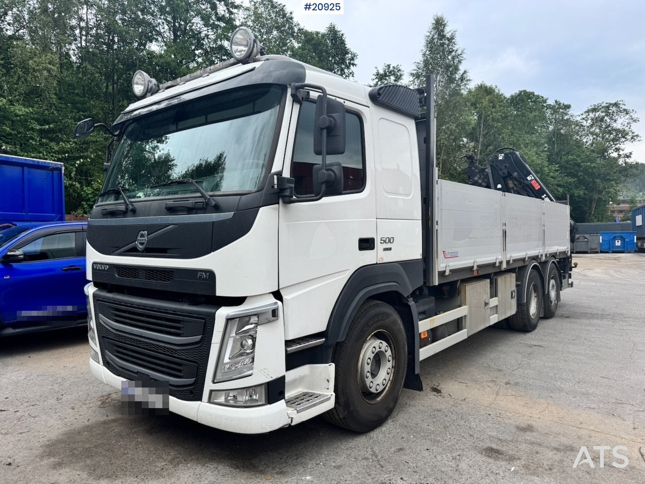 Volvo FM500 - Camion plateau, Camion grue: photos 1 Volvo FM500 - Camion plateau, Camion grue: photos 1