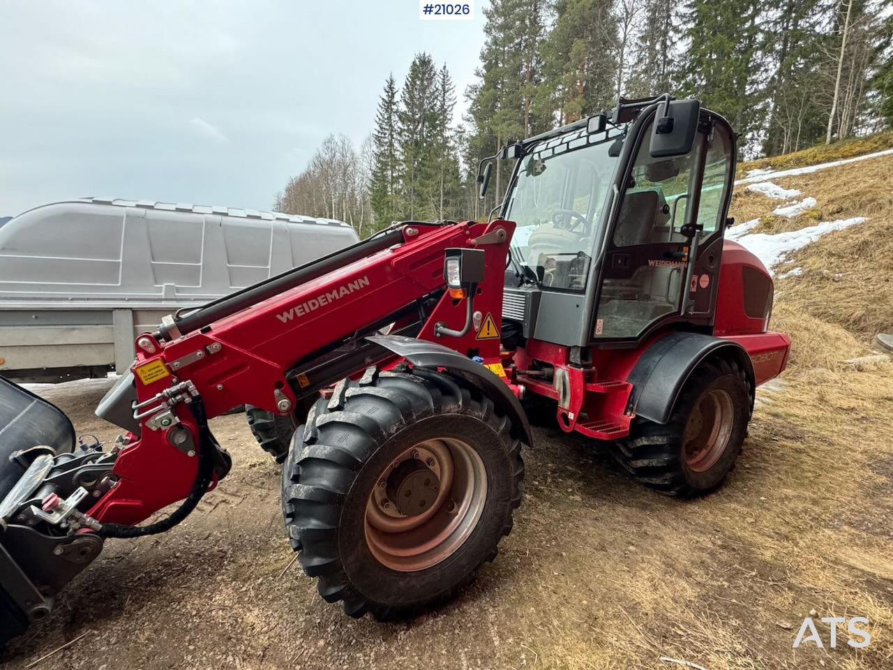 Weidemann 5080T - Chargeuse sur pneus télescopique: photos 3 Weidemann 5080T - Chargeuse sur pneus télescopique: photos 3