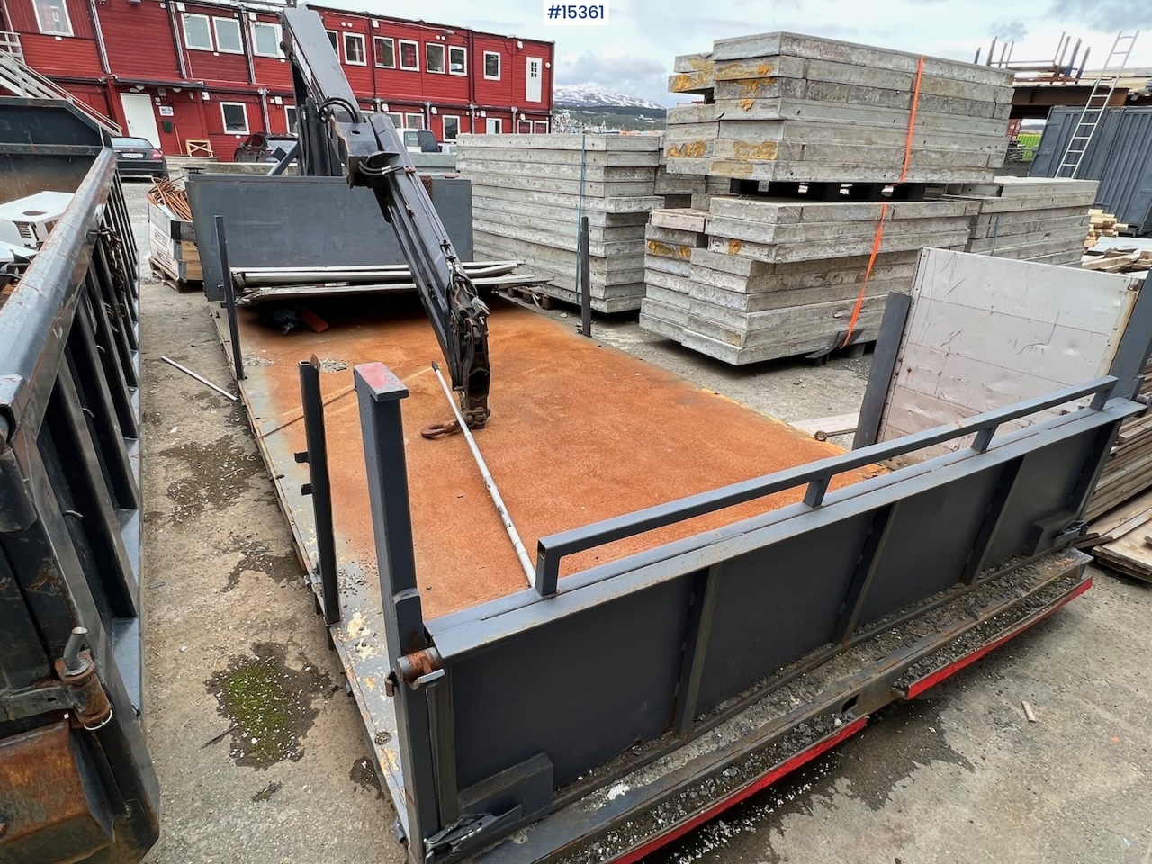 Krokløftkasse m/ HIAB kran - Benne ampliroll: photos 2 Krokløftkasse m/ HIAB kran - Benne ampliroll: photos 2