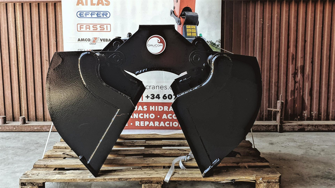 Clamshell bucket with sidewalls BV-L 205 - Benne preneuse pour Grue auxiliaire: photos 2 Clamshell bucket with sidewalls BV-L 205 - Benne preneuse pour Grue auxiliaire: photos 2