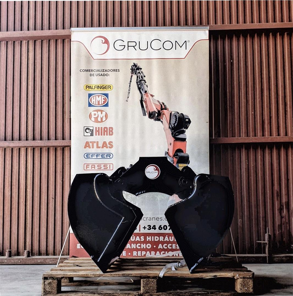 Clamshell bucket with sidewalls BV-L 205 - Benne preneuse pour Grue auxiliaire: photos 3 Clamshell bucket with sidewalls BV-L 205 - Benne preneuse pour Grue auxiliaire: photos 3