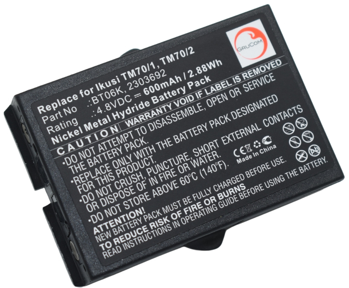 Compatible battery Ikusi 2303692, BT06K - Accumulateur pour Grue auxiliaire: photos 1 Compatible battery Ikusi 2303692, BT06K - Accumulateur pour Grue auxiliaire: photos 1