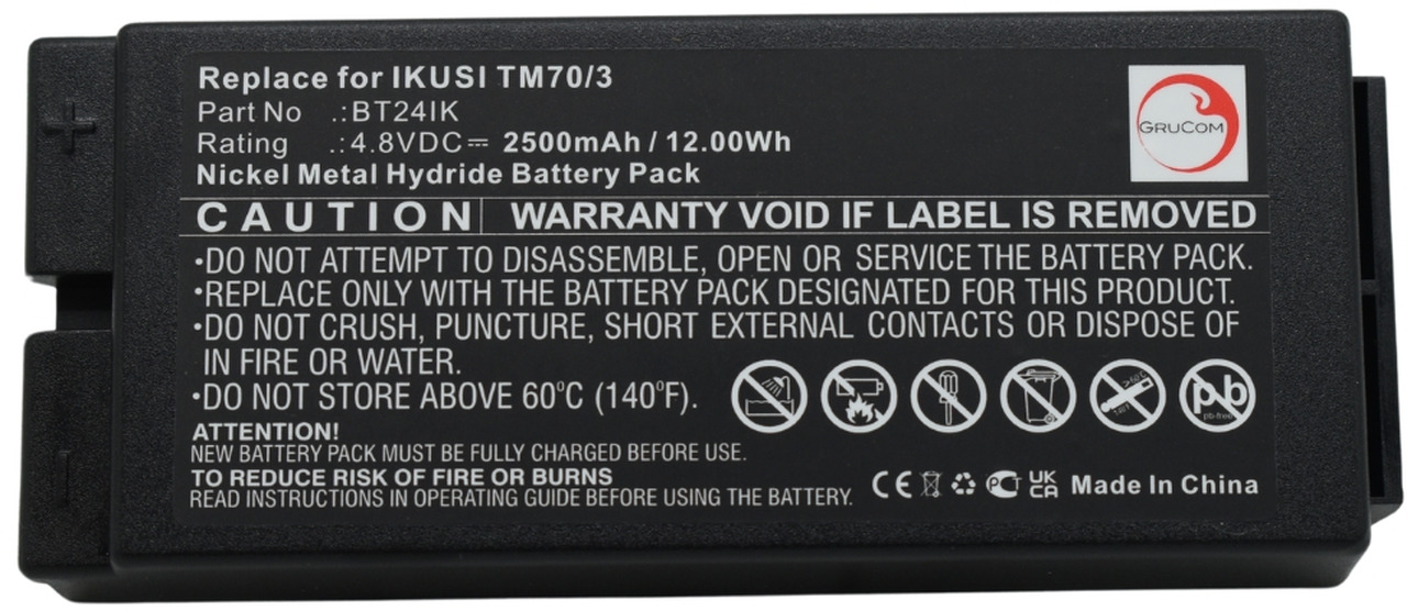 Compatible battery Ikusi 2305271, BT24IK - Accumulateur pour Grue auxiliaire: photos 3 Compatible battery Ikusi 2305271, BT24IK - Accumulateur pour Grue auxiliaire: photos 3