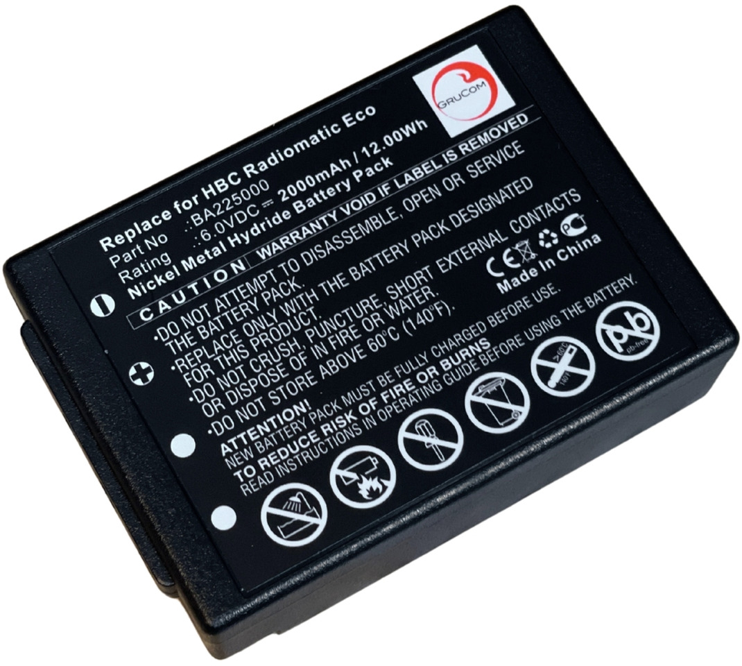 HBC compatible battery 005-01-00615, BA205000, BA205030, BA206000, BA2060 - Accumulateur pour Grue auxiliaire: photos 2 HBC compatible battery 005-01-00615, BA205000, BA205030, BA206000, BA2060 - Accumulateur pour Grue auxiliaire: photos 2