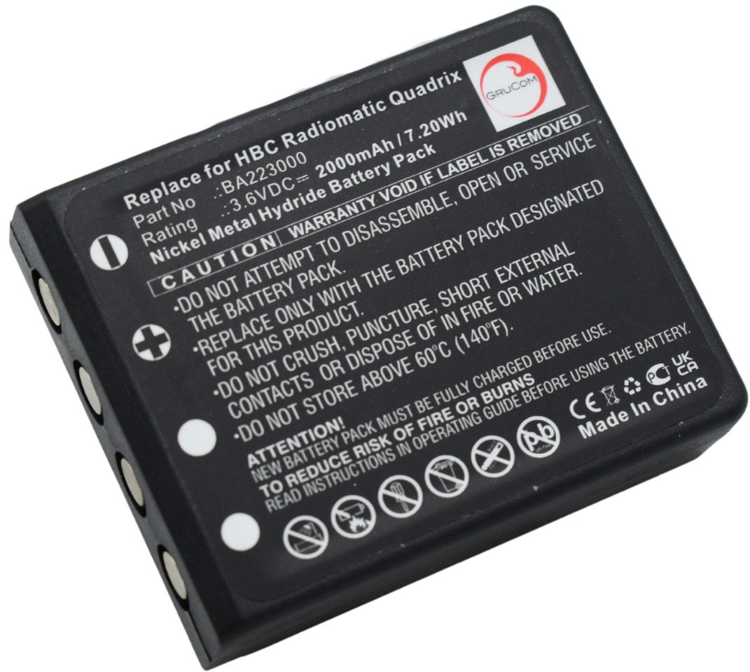 HBC compatible battery BA223000, BA223030, FUB6 - Accumulateur pour Grue auxiliaire: photos 2 HBC compatible battery BA223000, BA223030, FUB6 - Accumulateur pour Grue auxiliaire: photos 2