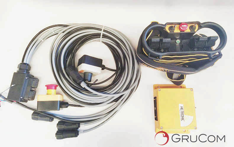 Hetronic radio remote control Kit RMH-01 - Système électrique pour Grue auxiliaire: photos 1 Hetronic radio remote control Kit RMH-01 - Système électrique pour Grue auxiliaire: photos 1