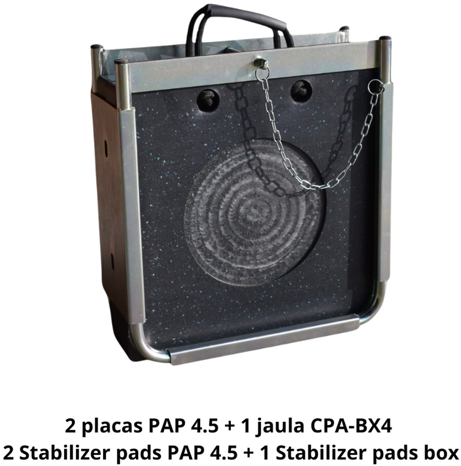 2 STABILIZER PADS + BOX OF-1-2P1J - Pièces de rechange pour Grue auxiliaire: photos 1 2 STABILIZER PADS + BOX OF-1-2P1J - Pièces de rechange pour Grue auxiliaire: photos 1