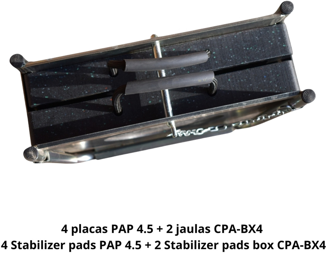 4 Stabilizer Pads PAP 4.5 + 2 Boxes CPA-BX4 OF-3-4P2J - Pièces de rechange pour Grue auxiliaire: photos 3 4 Stabilizer Pads PAP 4.5 + 2 Boxes CPA-BX4 OF-3-4P2J - Pièces de rechange pour Grue auxiliaire: photos 3