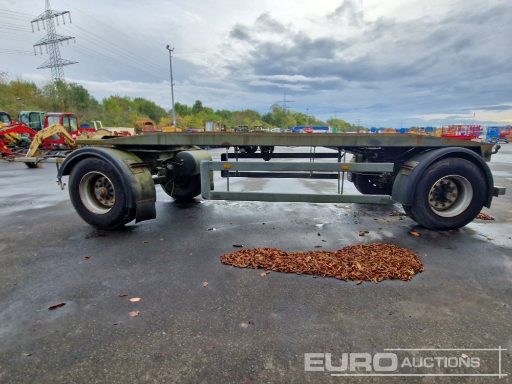 1992 RCA1850-65HE Twin Axle Container Trailer, max.18000 kg (German Reg. Docs. Available) - Remorque ampliroll/ Multibenne: photos 2 1992 RCA1850-65HE Twin Axle Container Trailer, max.18000 kg (German Reg. Docs. Available) - Remorque ampliroll/ Multibenne: photos 2