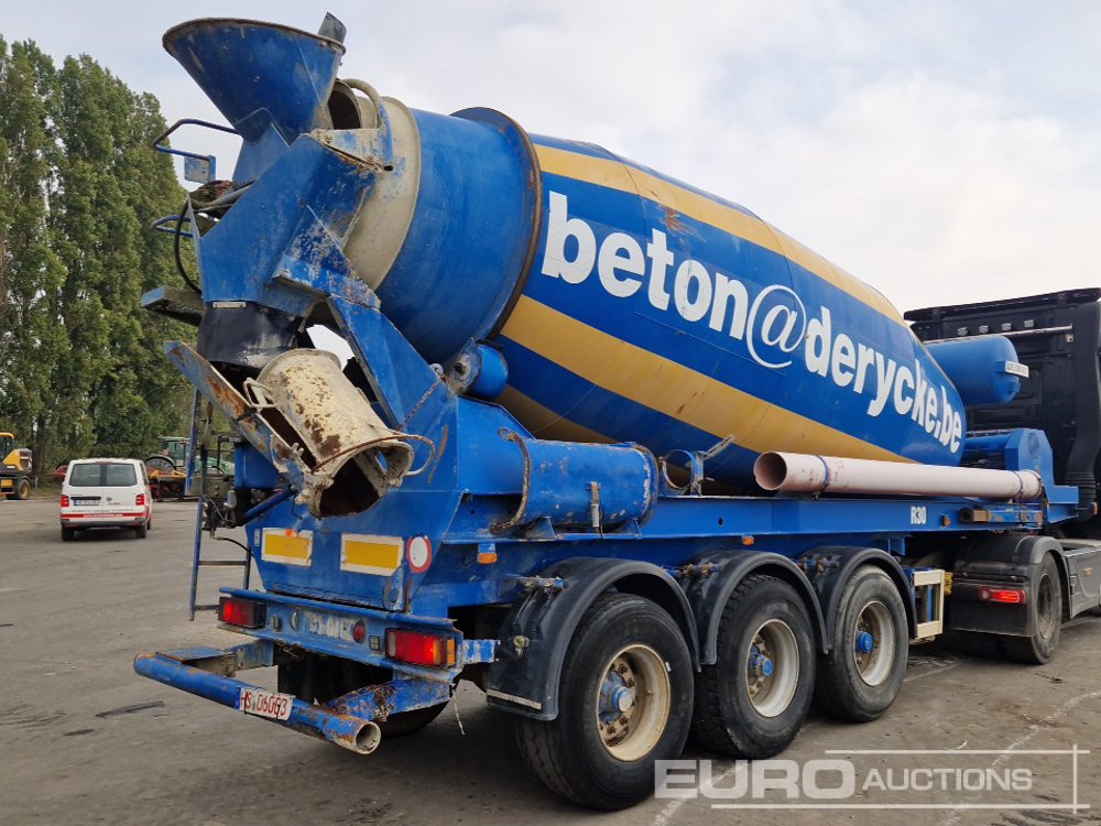 2001 Kumlin SF37.5 3 Axle Concrete Mixer Trailer (German Reg. Docs. Available) - Semi-remorque malaxeur: photos 5 2001 Kumlin SF37.5 3 Axle Concrete Mixer Trailer (German Reg. Docs. Available) - Semi-remorque malaxeur: photos 5