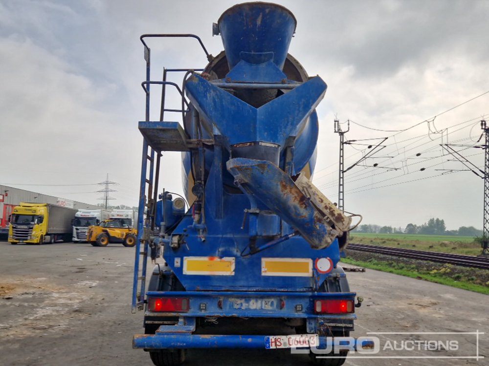 2001 Kumlin SF37.5 3 Axle Concrete Mixer Trailer (German Reg. Docs. Available) - Semi-remorque malaxeur: photos 4 2001 Kumlin SF37.5 3 Axle Concrete Mixer Trailer (German Reg. Docs. Available) - Semi-remorque malaxeur: photos 4