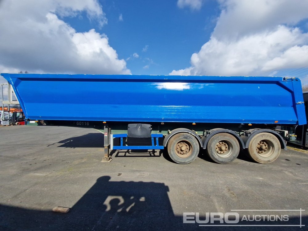2008 Benalu Tri Axle Tipping Trailer - Semi-remorque benne: photos 2 2008 Benalu Tri Axle Tipping Trailer - Semi-remorque benne: photos 2