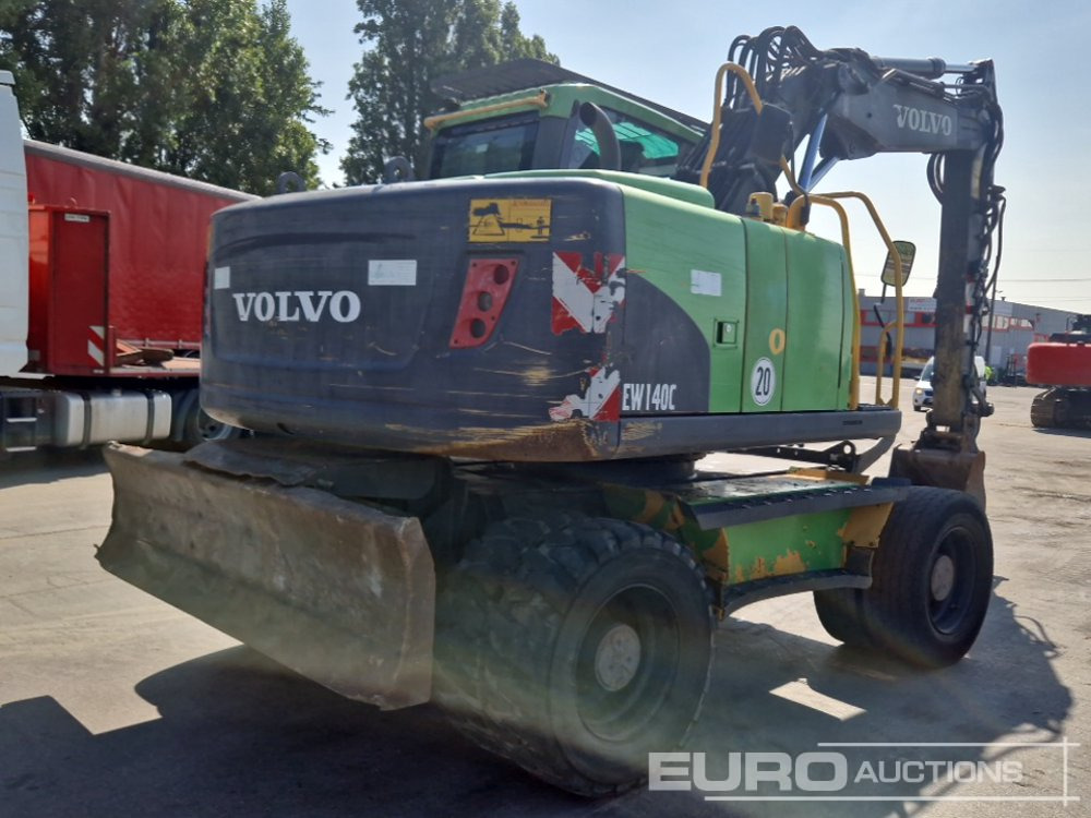 2009 Volvo EW140C - Pelle sur pneus: photos 5 2009 Volvo EW140C - Pelle sur pneus: photos 5