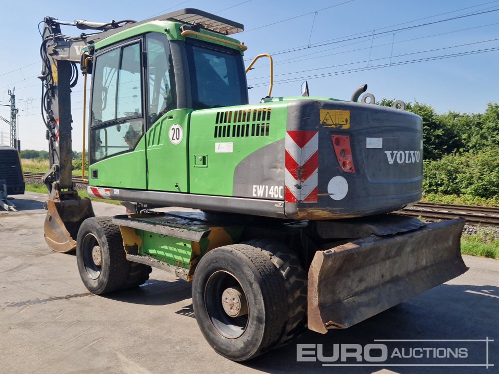 2009 Volvo EW140C - Pelle sur pneus: photos 3 2009 Volvo EW140C - Pelle sur pneus: photos 3