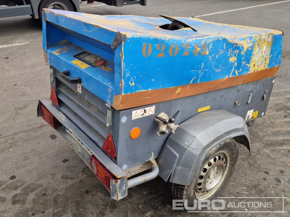 2011 Atlas Copco XAS47KD 92CFM - Compresseur d'air: photos 3 2011 Atlas Copco XAS47KD 92CFM - Compresseur d'air: photos 3