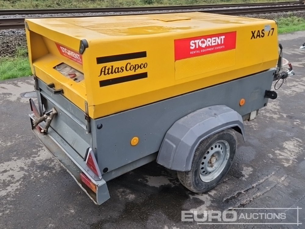 2011 Atlas Copco XAS77 150CFM - Compresseur d'air: photos 3 2011 Atlas Copco XAS77 150CFM - Compresseur d'air: photos 3