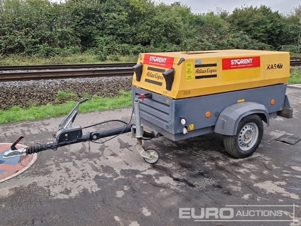2011 Atlas Copco XAS77 PE - Compresseur d'air: photos 1 2011 Atlas Copco XAS77 PE - Compresseur d'air: photos 1