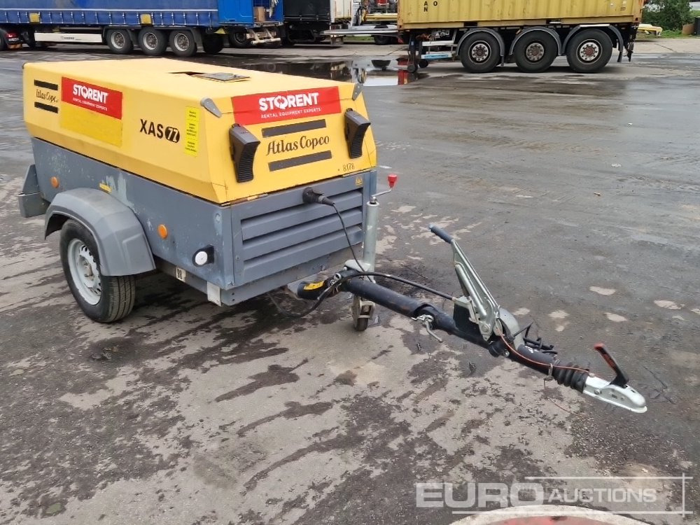 2011 Atlas Copco XAS77 PE - Compresseur d'air: photos 4 2011 Atlas Copco XAS77 PE - Compresseur d'air: photos 4