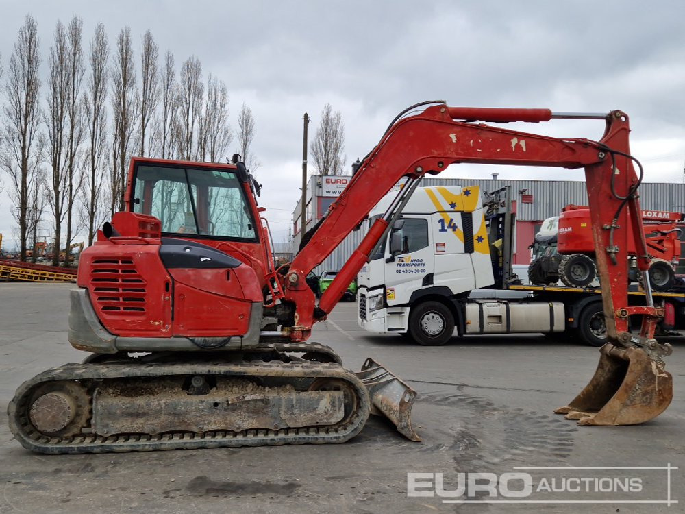 Pelle sur chenille 2012 Yanmar SV100-1: photos 6