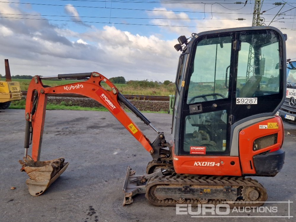 2014 Kubota KX019-4 - Mini pelle: photos 2 2014 Kubota KX019-4 - Mini pelle: photos 2