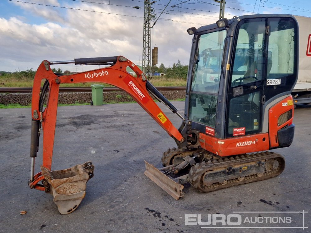 2014 Kubota KX019-4 - Mini pelle: photos 1 2014 Kubota KX019-4 - Mini pelle: photos 1