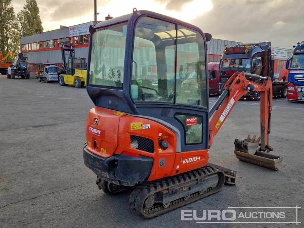 2014 Kubota KX019-4 - Mini pelle: photos 5 2014 Kubota KX019-4 - Mini pelle: photos 5