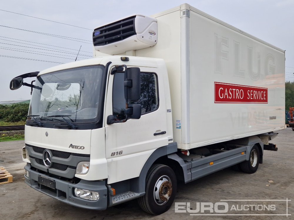 2014 Mercedes-Benz 816 Atego - Camion frigorifique: photos 1 2014 Mercedes-Benz 816 Atego - Camion frigorifique: photos 1