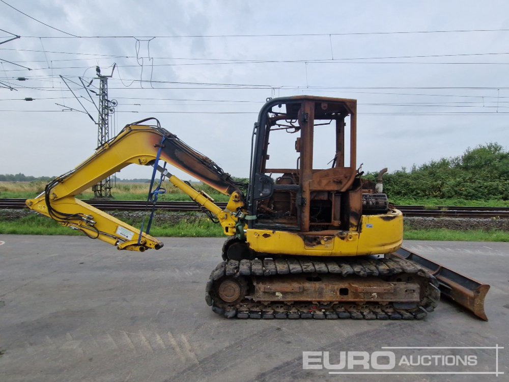 2015 Komatsu PC80MR-5 - Mini pelle: photos 2 2015 Komatsu PC80MR-5 - Mini pelle: photos 2