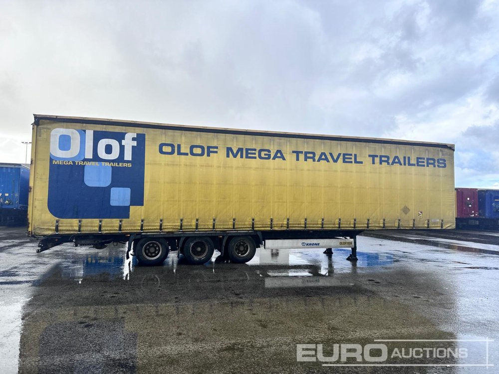 2015 Krone Mega Liner, Curtainsider, 3 Axle (Dutch Reg. Docs) - Semi-remorque rideaux coulissants: photos 5 2015 Krone Mega Liner, Curtainsider, 3 Axle (Dutch Reg. Docs) - Semi-remorque rideaux coulissants: photos 5