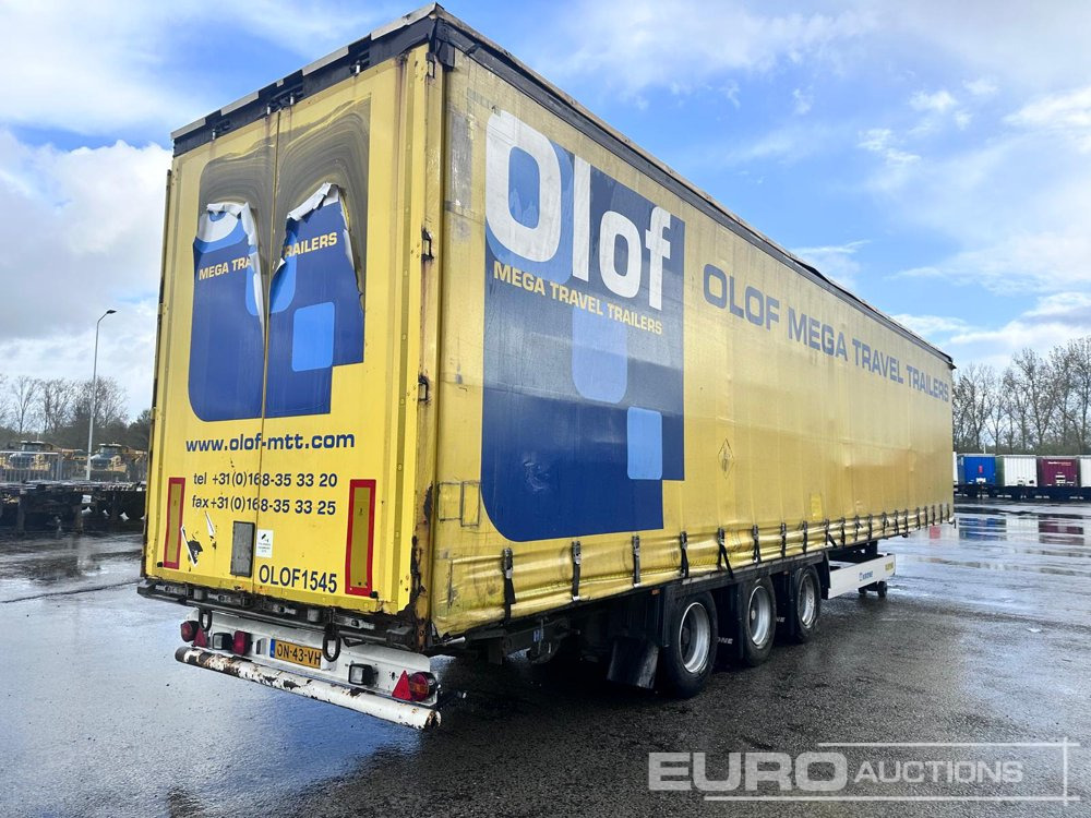 2015 Krone Mega Liner, Curtainsider, 3 Axle (Dutch Reg. Docs) - Semi-remorque rideaux coulissants: photos 5 2015 Krone Mega Liner, Curtainsider, 3 Axle (Dutch Reg. Docs) - Semi-remorque rideaux coulissants: photos 5