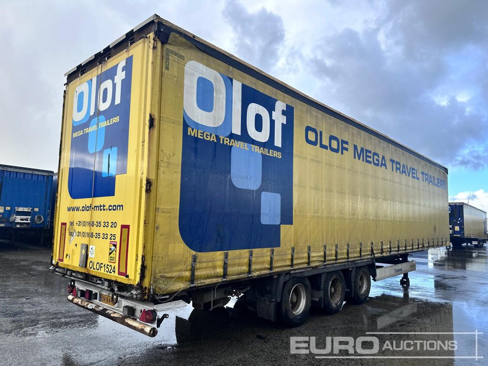 2015 Krone Mega Liner, Curtainsider, 3 Axle (Dutch Reg. Docs) - Semi-remorque rideaux coulissants: photos 4 2015 Krone Mega Liner, Curtainsider, 3 Axle (Dutch Reg. Docs) - Semi-remorque rideaux coulissants: photos 4