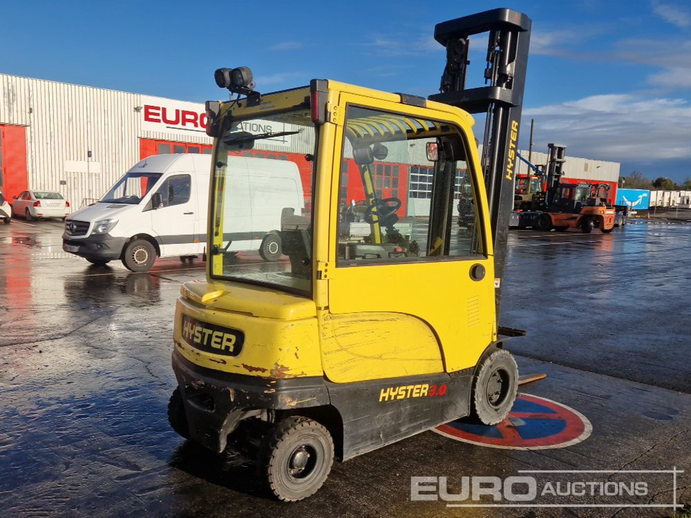 2016 Hyster J3.0XN 3 Ton Electric Forklift, 2 Stage Mast, Forks, - Chariot élévateur électrique: photos 4 2016 Hyster J3.0XN 3 Ton Electric Forklift, 2 Stage Mast, Forks, - Chariot élévateur électrique: photos 4