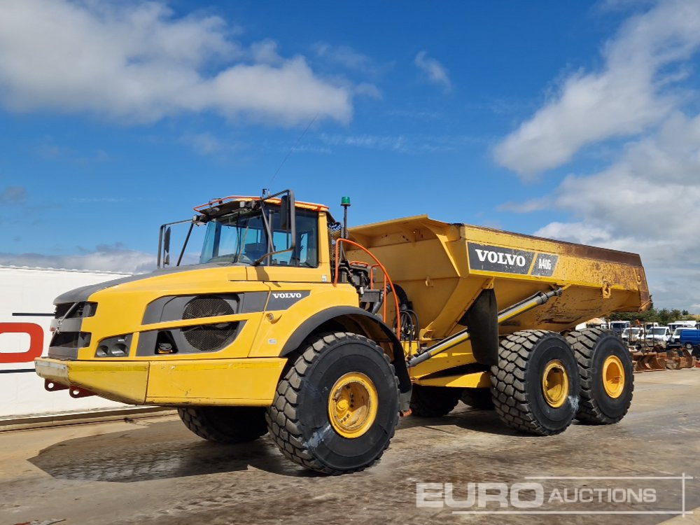2016 Volvo A40G - Tombereau articulé: photos 1 2016 Volvo A40G - Tombereau articulé: photos 1