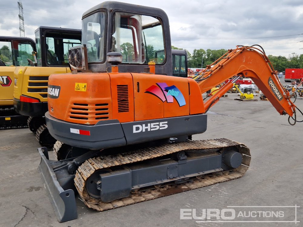 2017 Doosan DH55-V - Mini pelle: photos 1 2017 Doosan DH55-V - Mini pelle: photos 1
