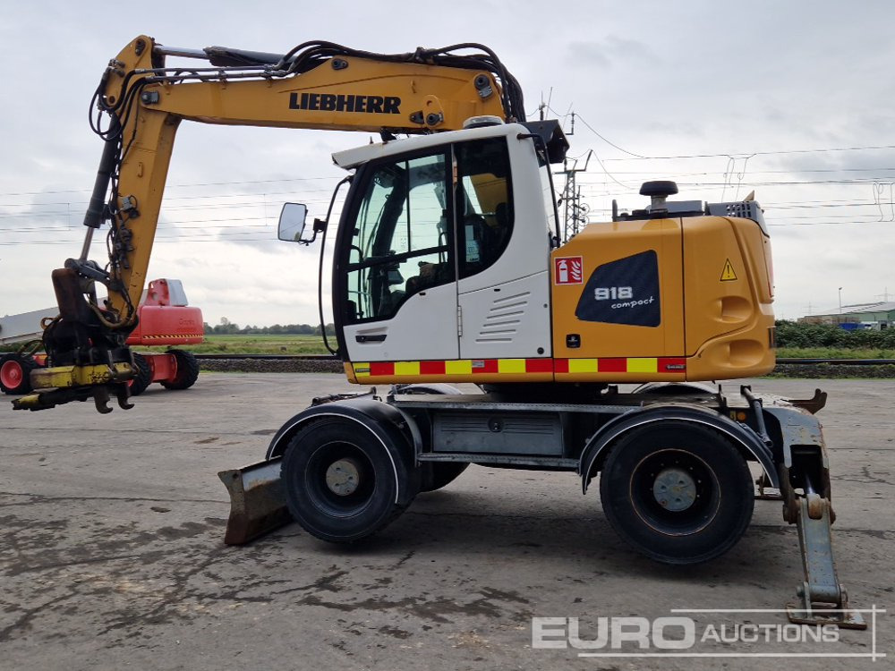 2017 Liebherr A918 Compact Litronic - Pelle sur pneus: photos 2 2017 Liebherr A918 Compact Litronic - Pelle sur pneus: photos 2