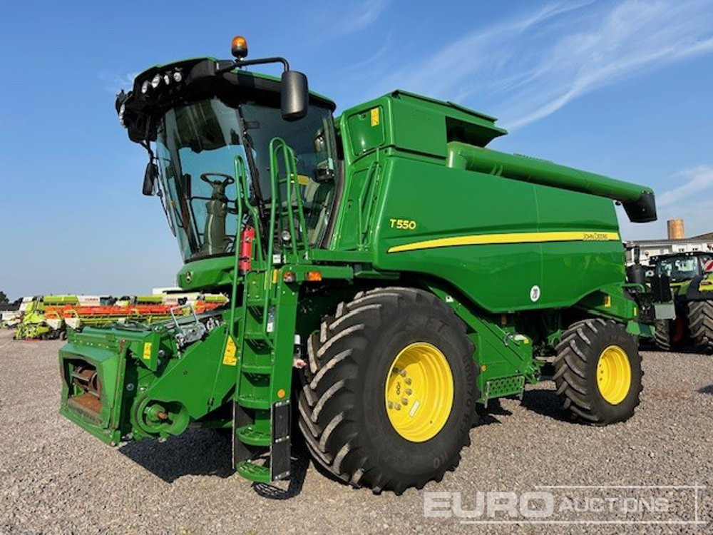 2018 John Deere T550 - Moissonneuse-batteuse: photos 2 2018 John Deere T550 - Moissonneuse-batteuse: photos 2