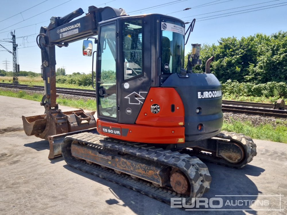 2019 Eurocomach ES90UR4 - Mini pelle: photos 3 2019 Eurocomach ES90UR4 - Mini pelle: photos 3