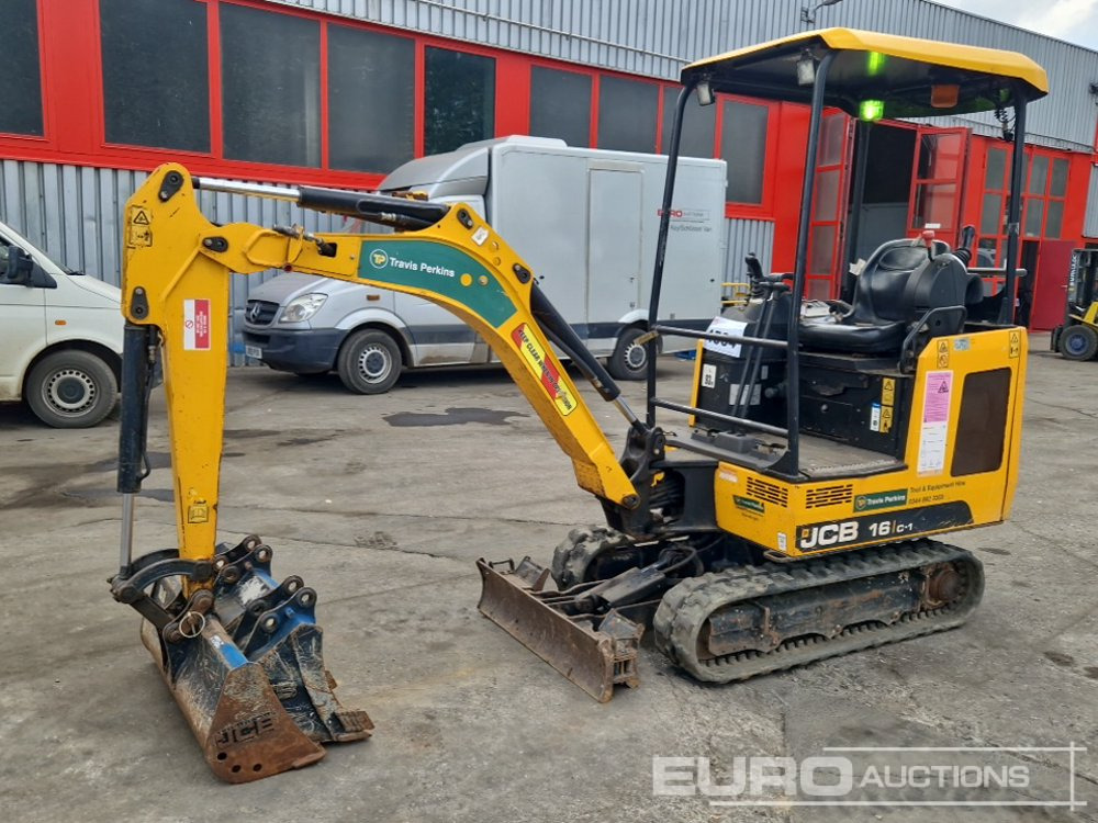 2021 JCB 16C-1 - Mini pelle: photos 1 2021 JCB 16C-1 - Mini pelle: photos 1