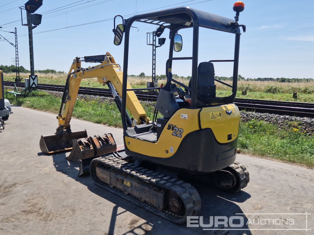 2022 Yanmar SV22 - Mini pelle: photos 3 2022 Yanmar SV22 - Mini pelle: photos 3