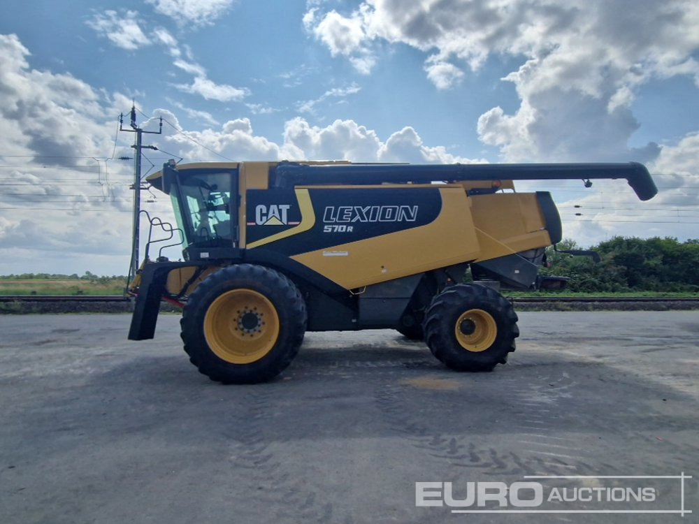 CAT LEXION 570R - Moissonneuse-batteuse: photos 2 CAT LEXION 570R - Moissonneuse-batteuse: photos 2