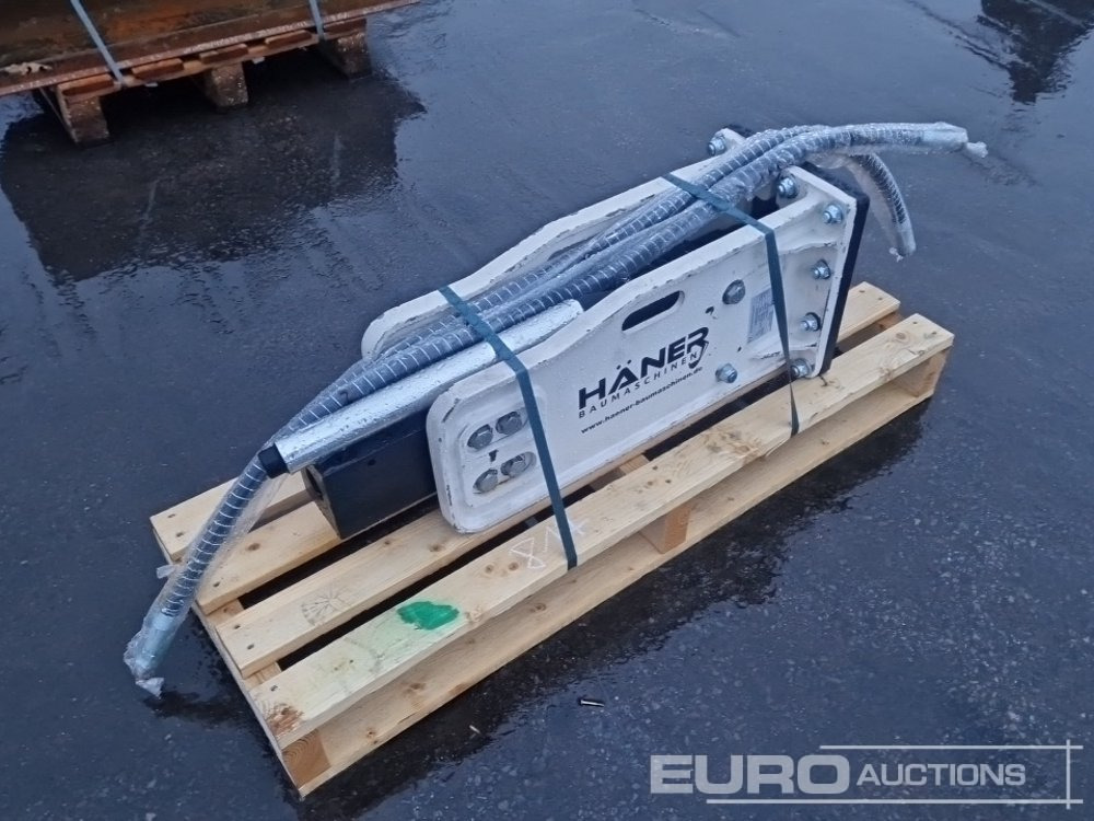 Häner HGS45S Hydraulic Breaker to suit 1.5-3 Ton Excavator, Operating Pressure: 88-117 bar, Oil Flow: 23-30 l/min, Weight: 140 kg - Marteau hydraulique: photos 1 Häner HGS45S Hydraulic Breaker to suit 1.5-3 Ton Excavator, Operating Pressure: 88-117 bar, Oil Flow: 23-30 l/min, Weight: 140 kg - Marteau hydraulique: photos 1