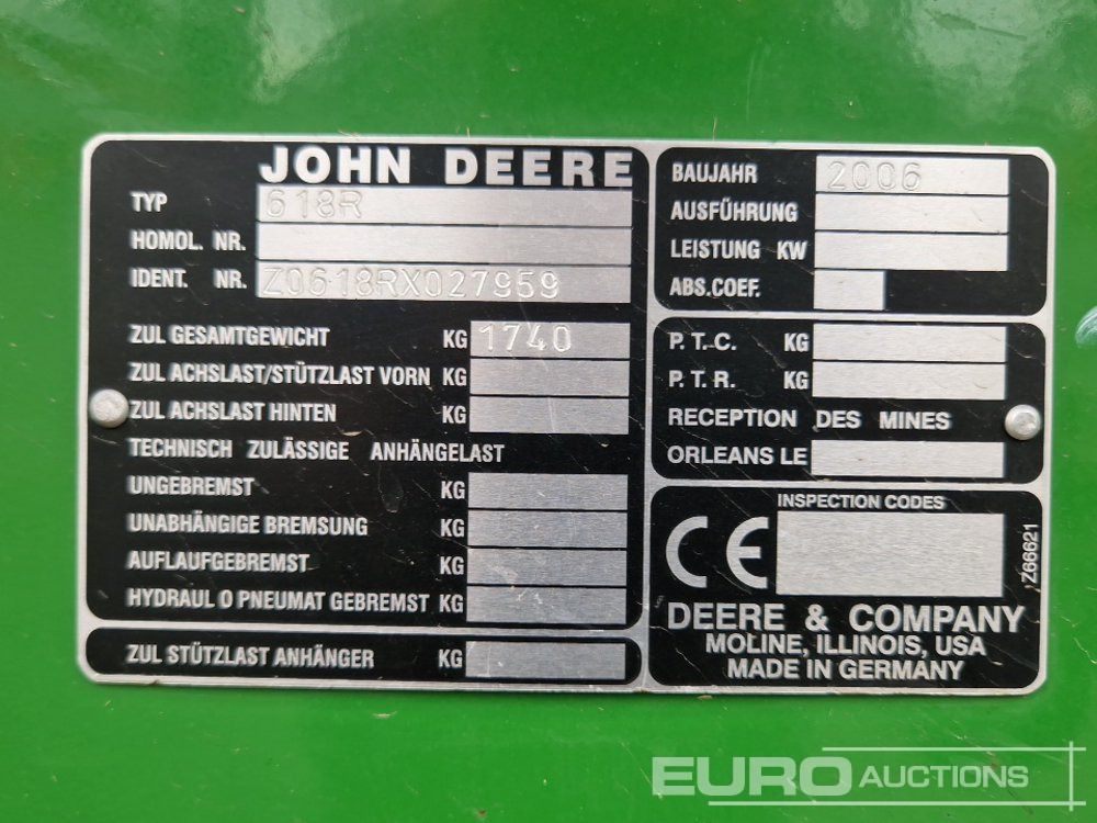 Moissonneuse-batteuse John Deere 9560: photos 22