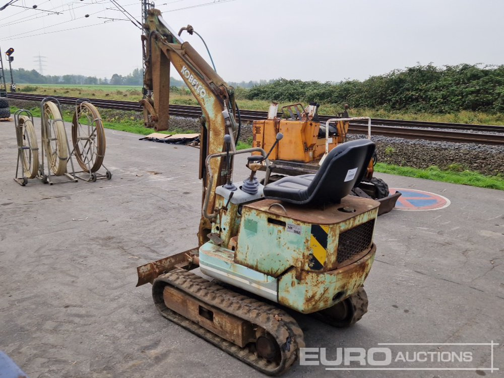 Kobelco Rubber Tracks, Blade, Offset - Mini pelle: photos 3 Kobelco Rubber Tracks, Blade, Offset - Mini pelle: photos 3