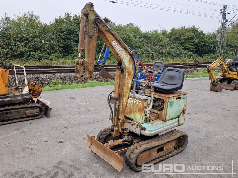Kobelco Rubber Tracks, Blade, Offset - Mini pelle: photos 1 Kobelco Rubber Tracks, Blade, Offset - Mini pelle: photos 1