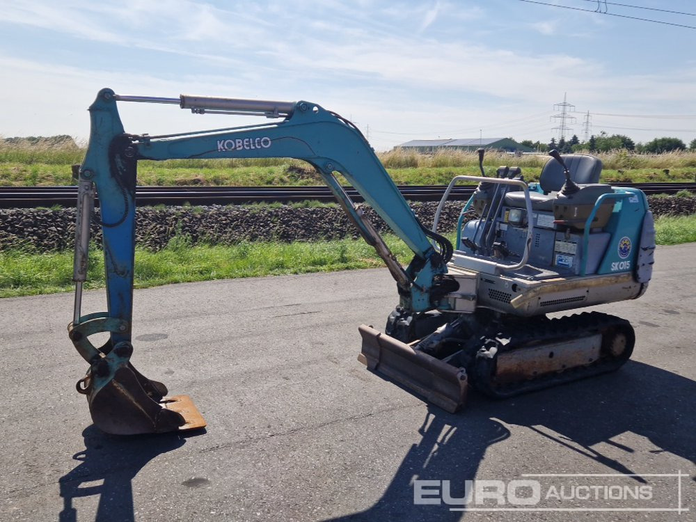Kobelco SK015 - Mini pelle: photos 1 Kobelco SK015 - Mini pelle: photos 1