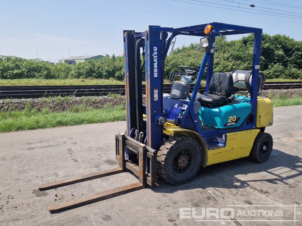 Komatsu FG20HT - Chariot élévateur: photos 1 Komatsu FG20HT - Chariot élévateur: photos 1
