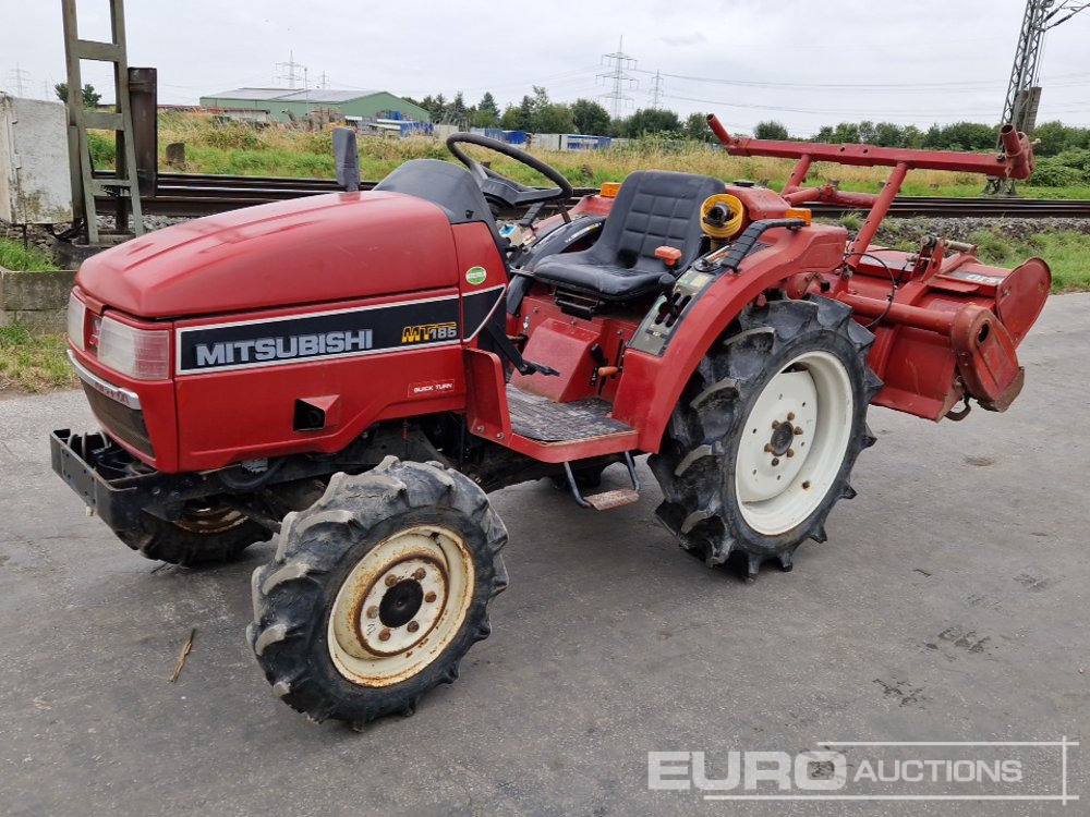 Mitsubishi MT185 - Micro tracteur: photos 1 Mitsubishi MT185 - Micro tracteur: photos 1