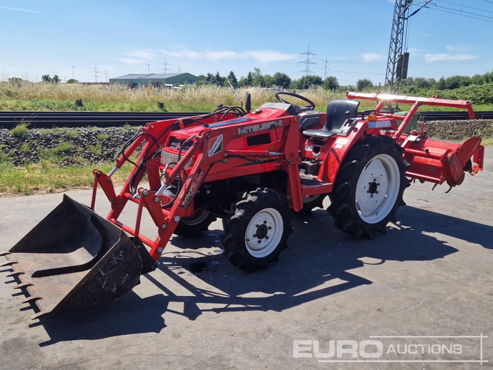 Mitsubishi MT20 - Micro tracteur: photos 1 Mitsubishi MT20 - Micro tracteur: photos 1