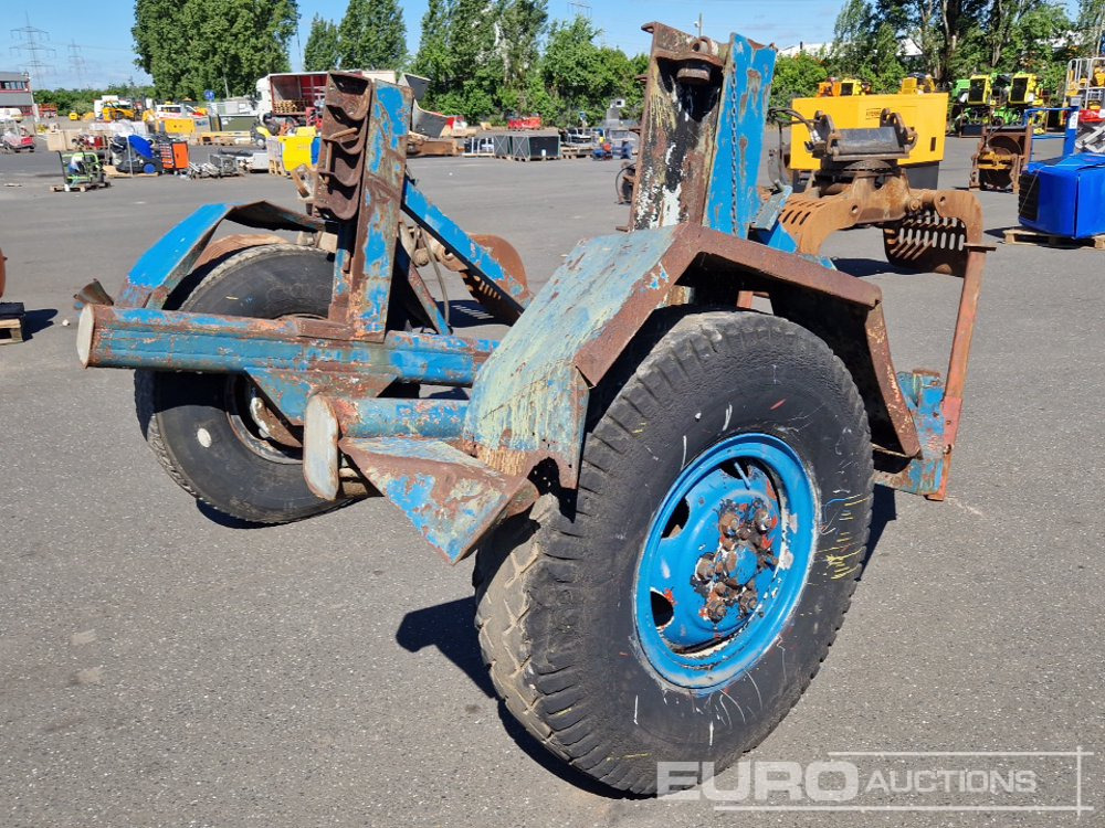 Single Axle Cable Reel Trailer - Remorque porte-touret: photos 3 Single Axle Cable Reel Trailer - Remorque porte-touret: photos 3
